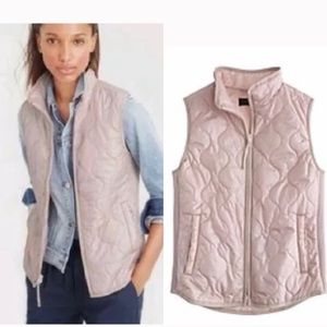 J. Crew Primaloft Layering Vest Pink